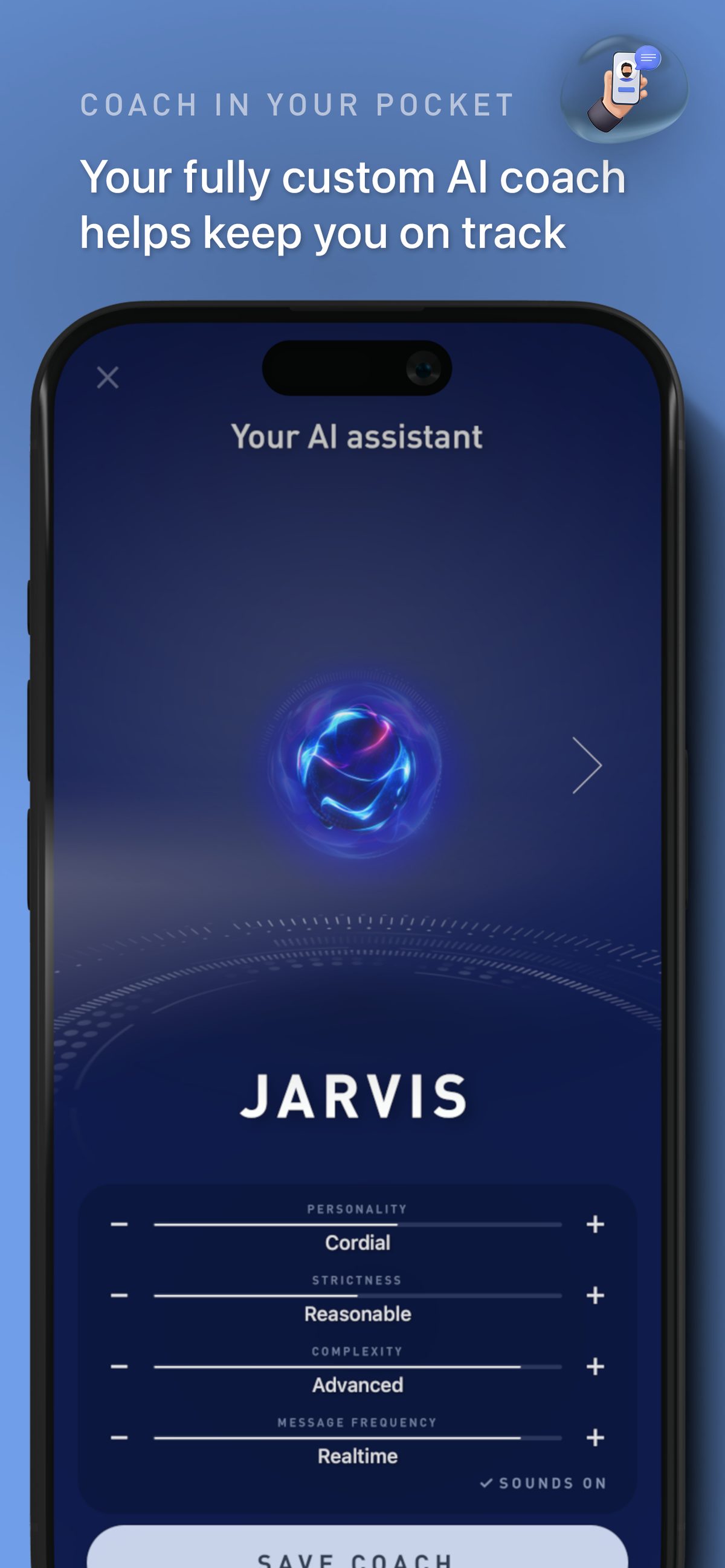 Gyroscope V7 composition: Coach in your pocket
