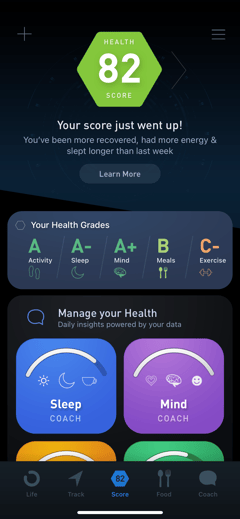 Gyroscope V5, health: Health Score