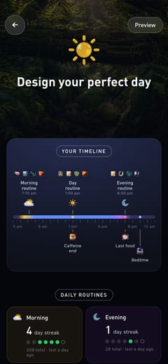 Gyroscope V11, coaching: Design your perfect day
