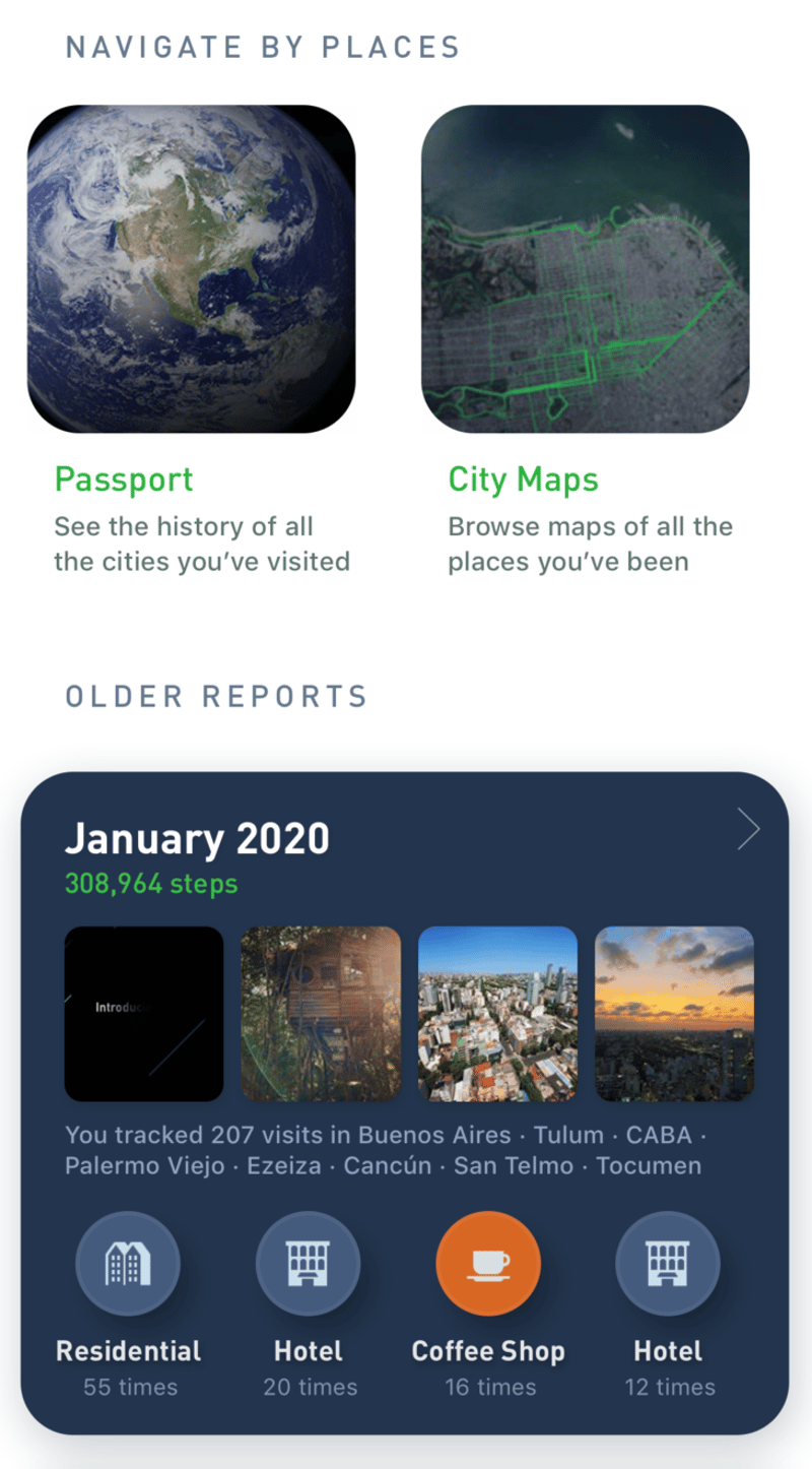 Gyroscope V3, places: City Maps